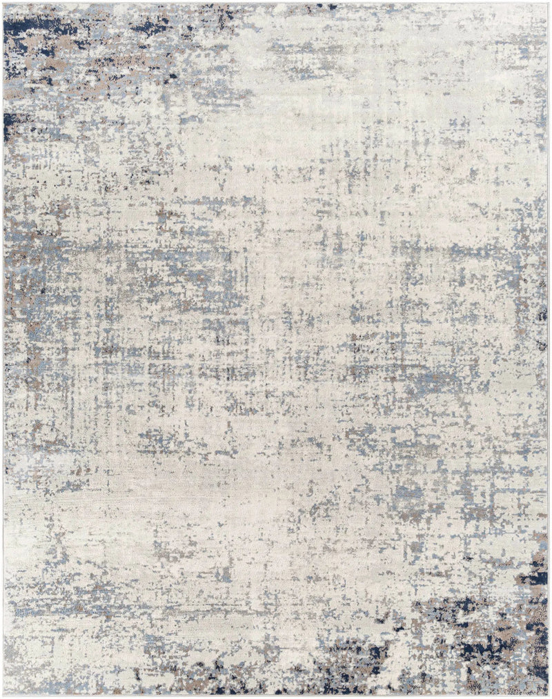 Texanna Abstract Blue/Gray Area Rug by Boutique Rugs
