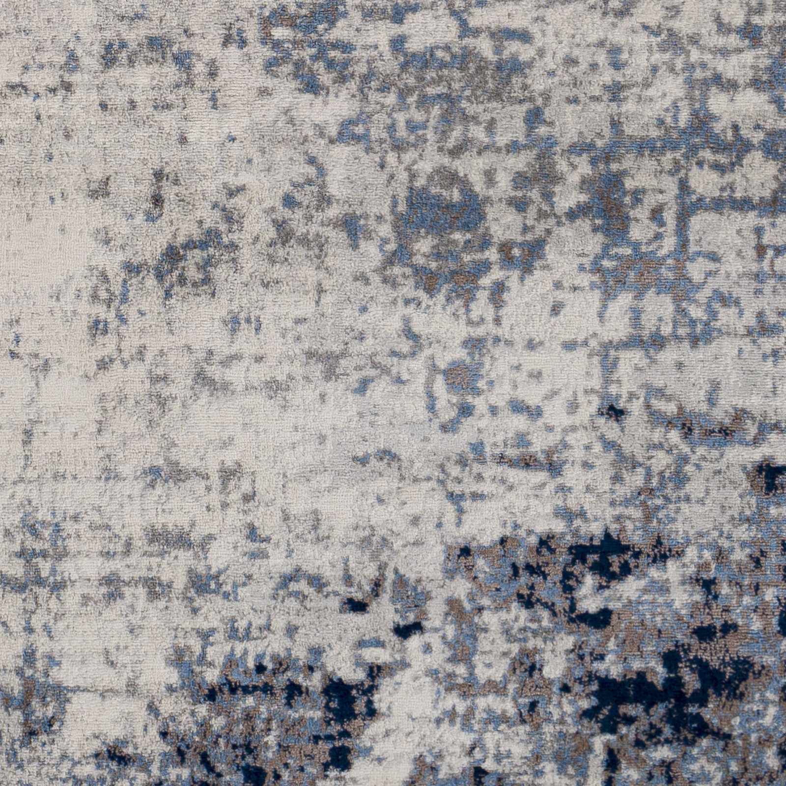 Texanna Abstract Blue/Gray Area Rug by Boutique Rugs