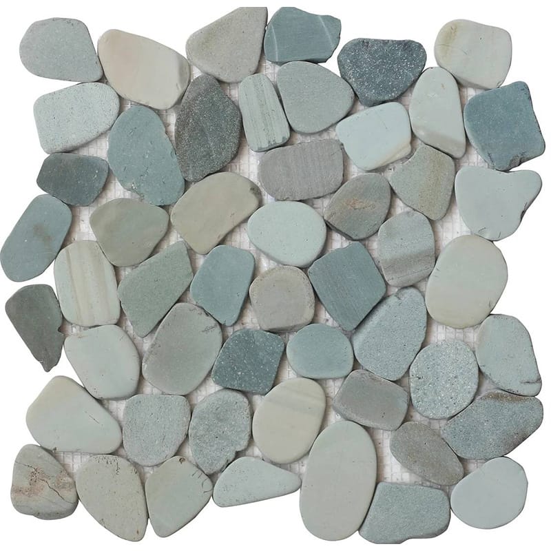 Tgf Natural Pebble Mosaics 12x12 Pebble Natural 12x12 Mosaics