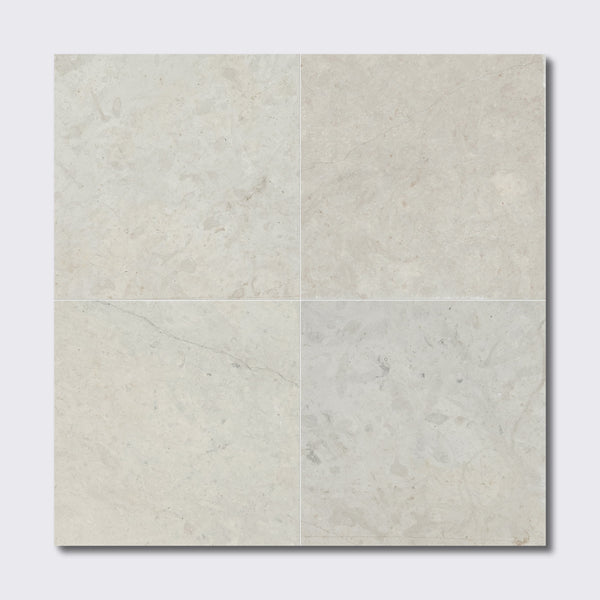 Thala Gray Honed Limestone Tiles 12x12