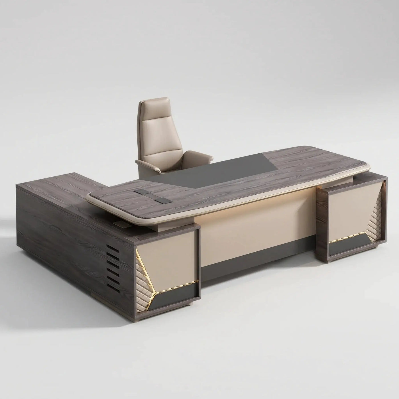 Fairwyn · Modern L-Shaped Executive Desk by Arc Grove