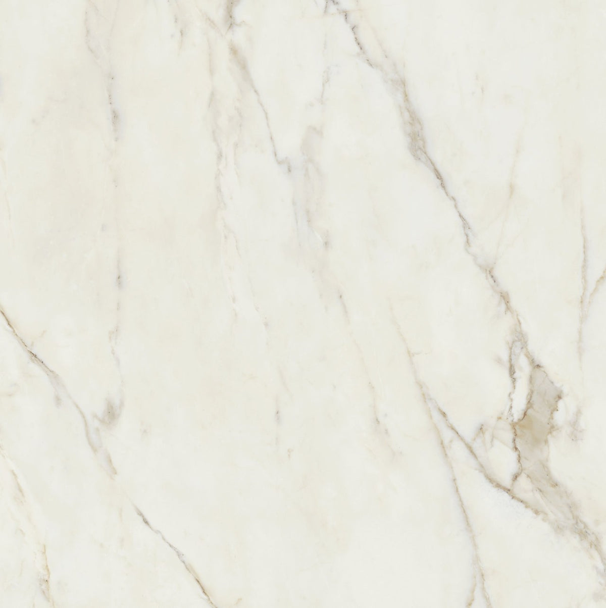 The Thirties Calacatta Oro Polished Marble Look Porcelain Tiles 30x30 close up