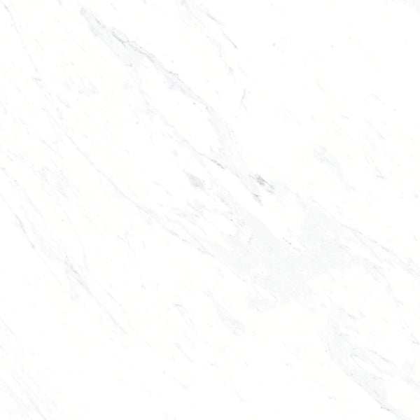The Thirties Luxe White Honed Marble Look Porcelain Tiles 30x30