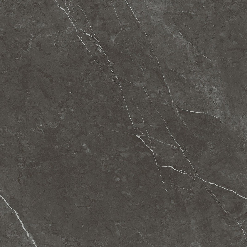 The Thirties Pietra Grey Honed Marble Look Porcelain Tiles 30x30 close up