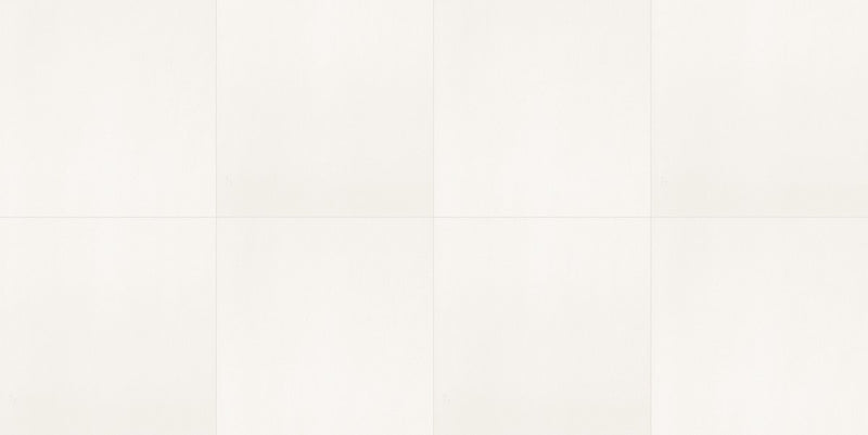 The Thirties Pure White Polished Marble Look Porcelain Tiles 30x30, several pieces laid together