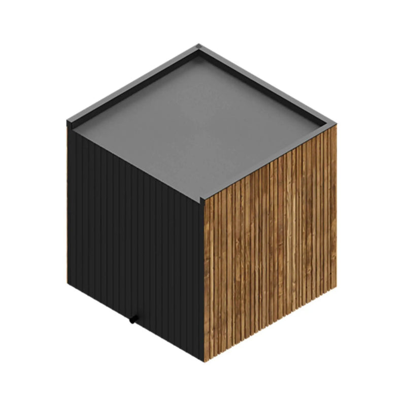 ThermaSol Spectra 4-Person Fully-Assembled Outdoor Sauna Cabin [Made-To-Order] [14-SPECTRA] (SAK46921) by SAKSBY WHOLESALE