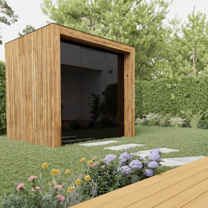ThermaSol Fortis Fully-Assembled 4-Person Outdoor Sauna Cabin [Made-To-Order] [14-FORTIS] (SAK35896) by SAKSBY WHOLESALE