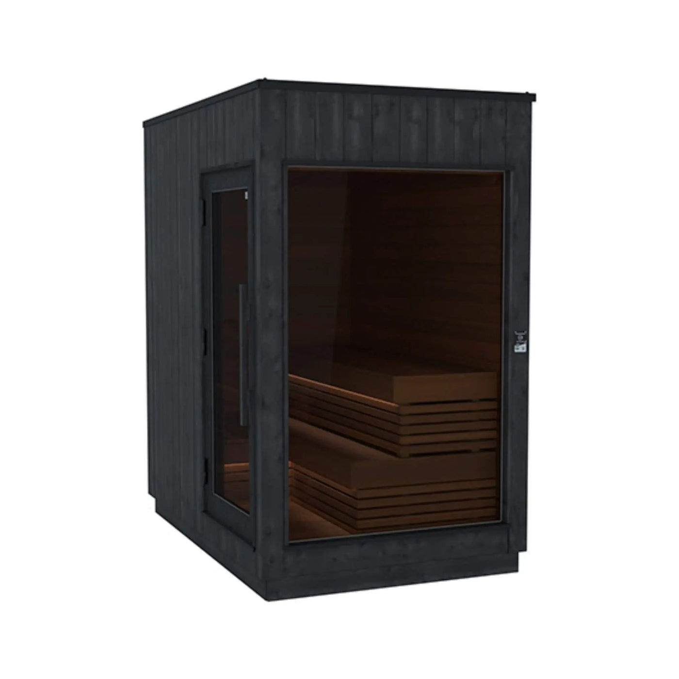 ThermaSol Nordic Misty 2-5 Person Fully-Assembled Outdoor Modular Sauna Cabin [Made-To-Order] [14-KIR] (SAK17365) by SAKSBY WHOLESALE
