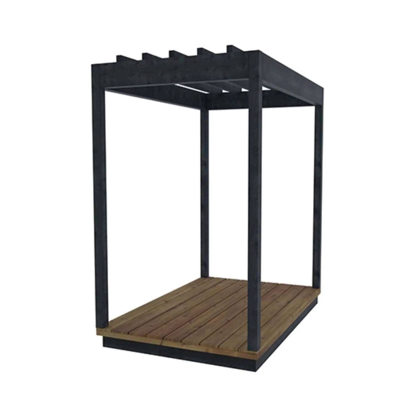 ThermaSol Nordic Misty Wood Pergola [Made-To-Order] [14-KIR-4015/16] (SAK81954) by SAKSBY WHOLESALE