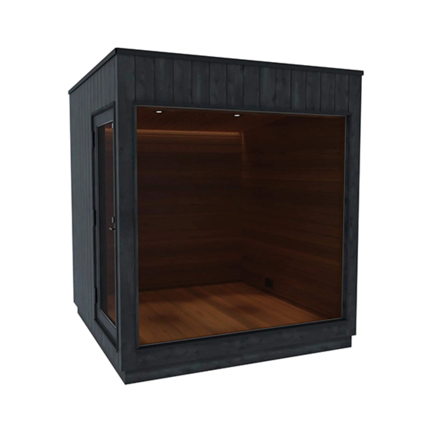 ThermaSol Nordic Misty Outdoor Lounge Medium Sauna Cabin (SAK57649) by SAKSBY WHOLESALE