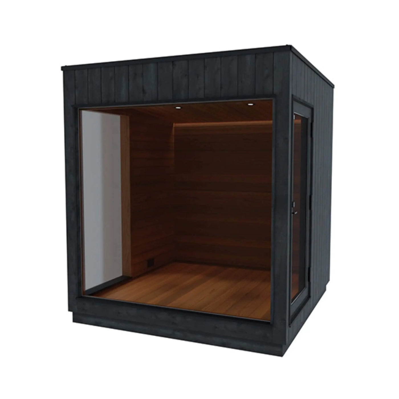 ThermaSol Nordic Misty Outdoor Lounge Medium Sauna Cabin (SAK57649) by SAKSBY WHOLESALE