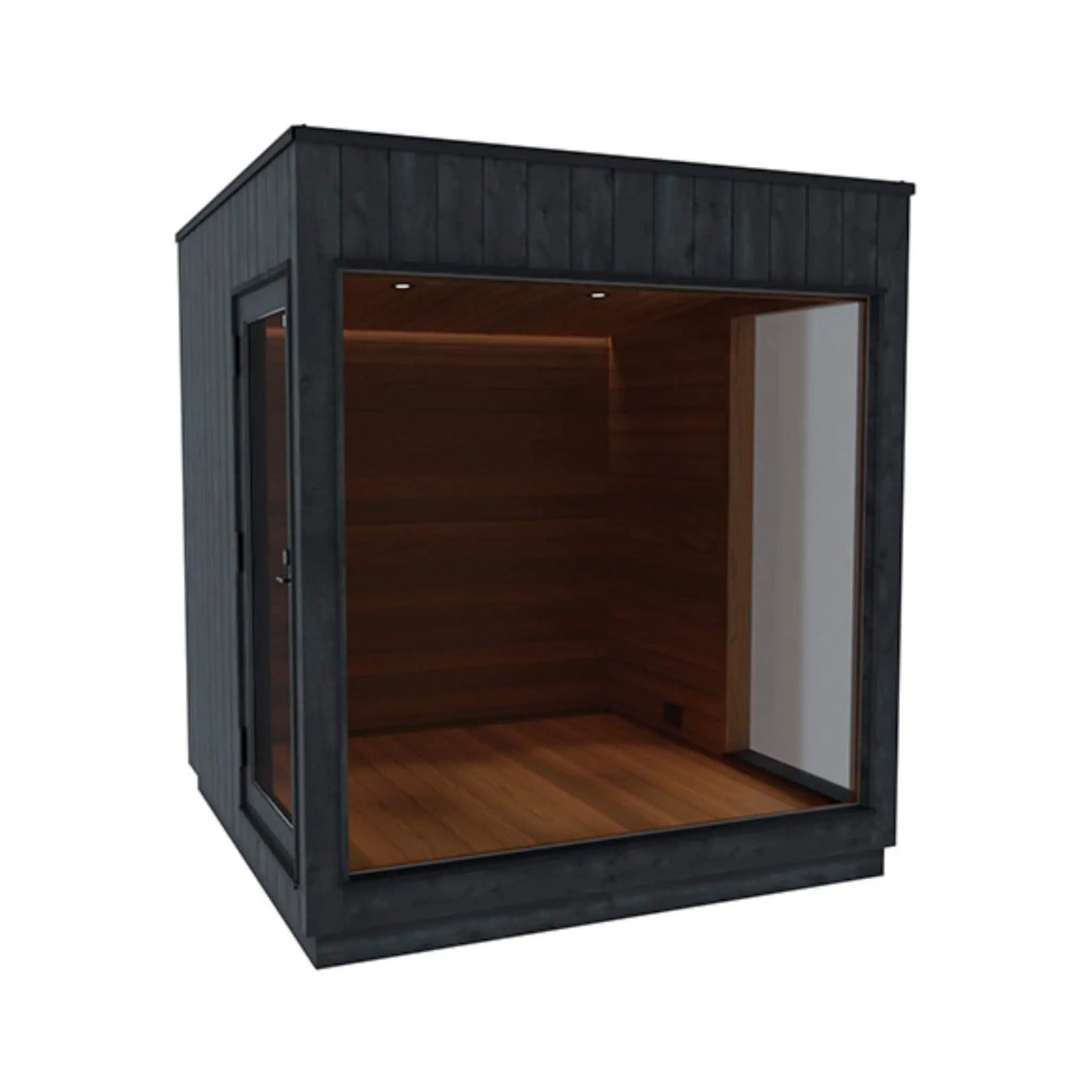 ThermaSol Nordic Misty Outdoor Lounge Medium Sauna Cabin (SAK57649) by SAKSBY WHOLESALE