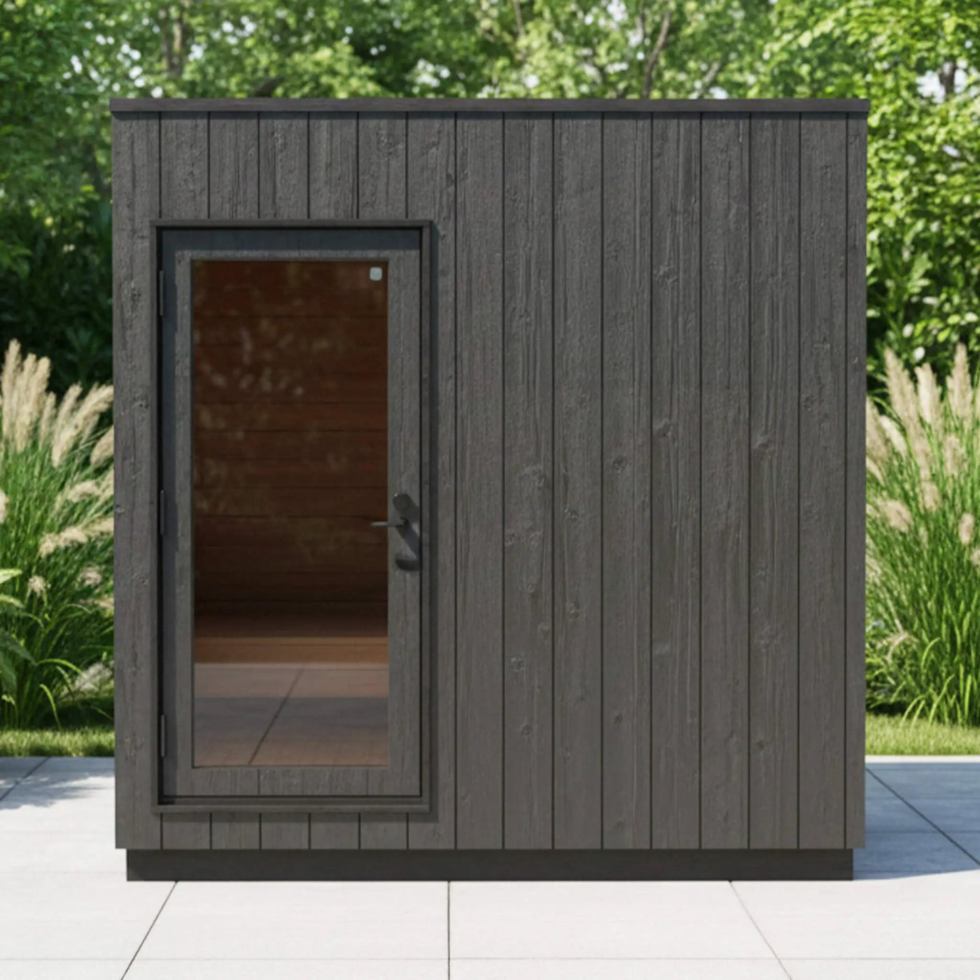 ThermaSol Nordic Misty Outdoor Changing Room With Single Entrance [Made-To-Order] [14-KIR-3755/56] (SAK12597) by SAKSBY WHOLESALE