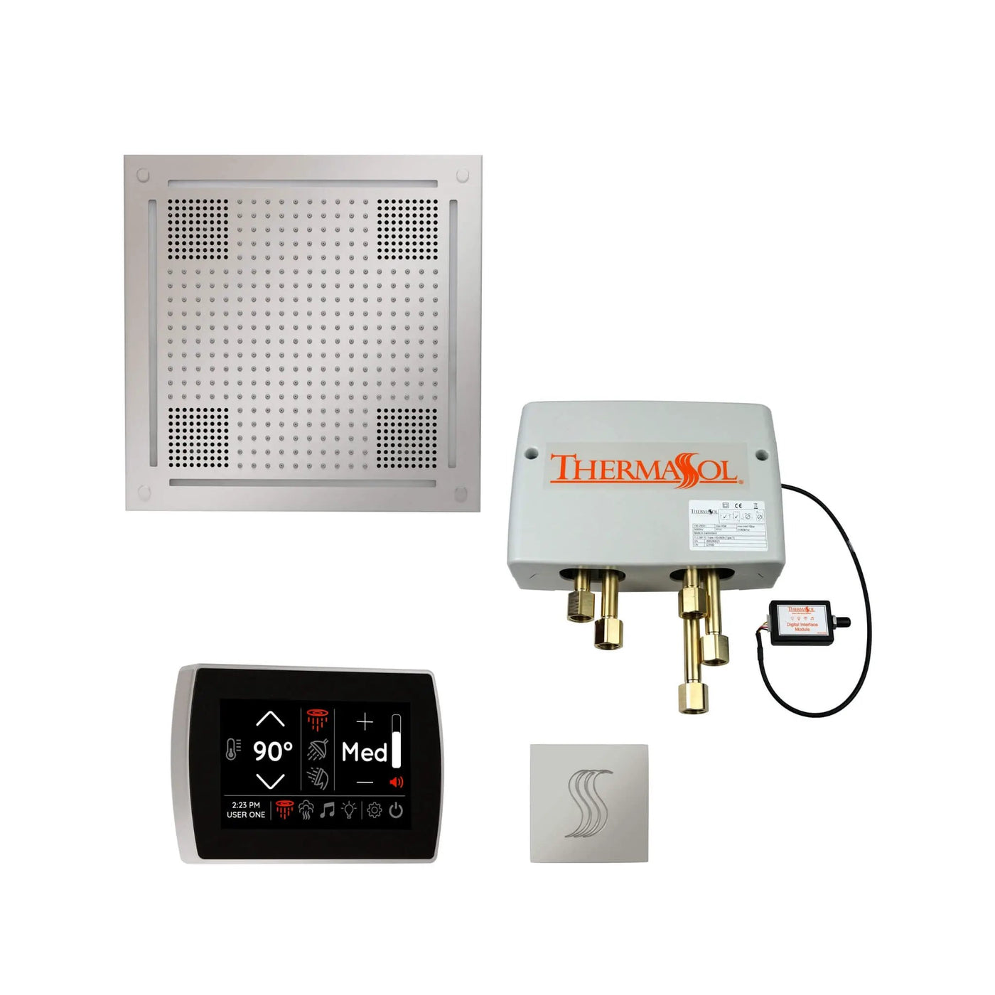 ThermaSol STC & HydroVive Total Wellness Package With Digital Shower Valve [TWPH] (SAK43412) by SAKSBY WHOLESALE
