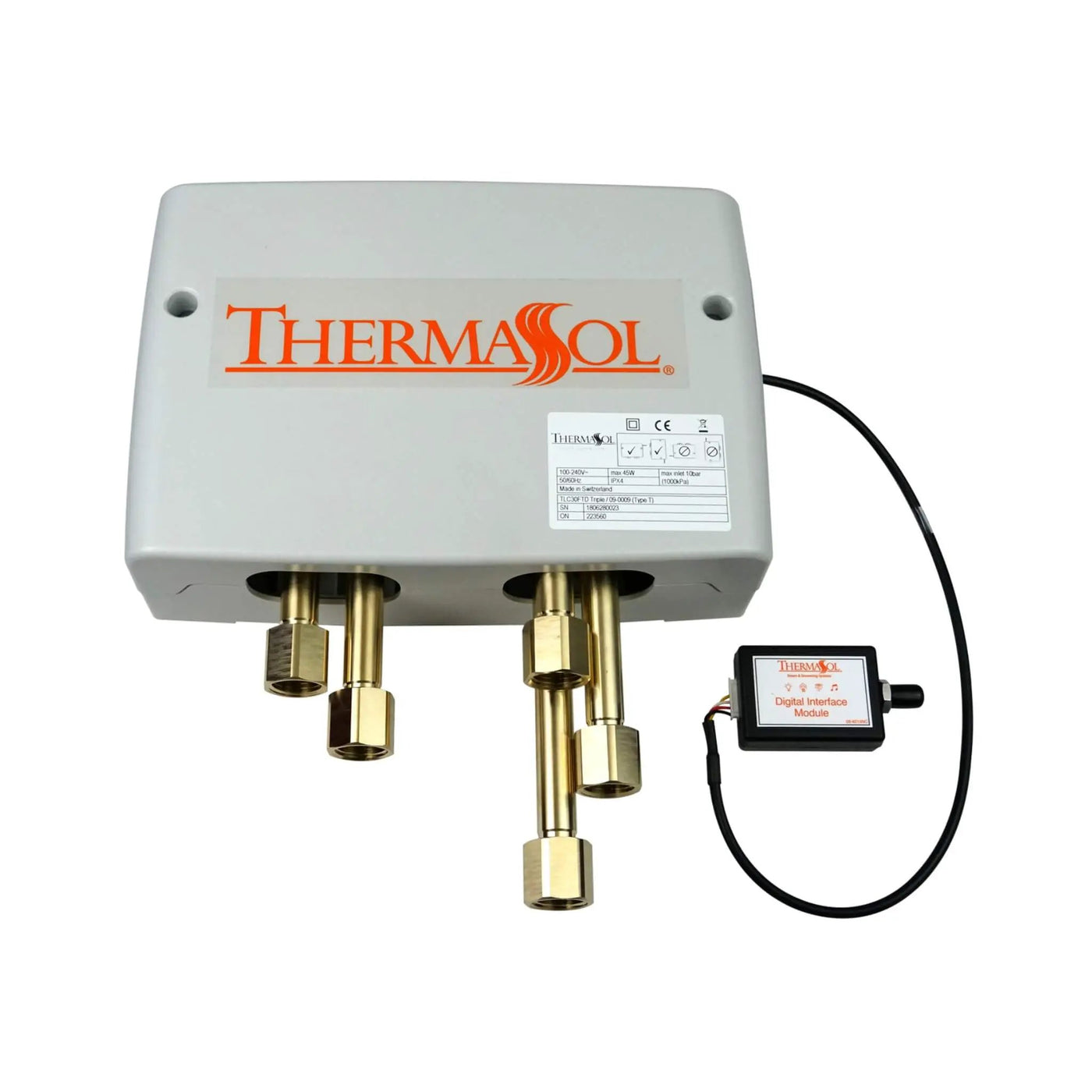 ThermaSol STC & HydroVive Total Wellness Package With Digital Shower Valve [TWPH] (SAK43412) by SAKSBY WHOLESALE