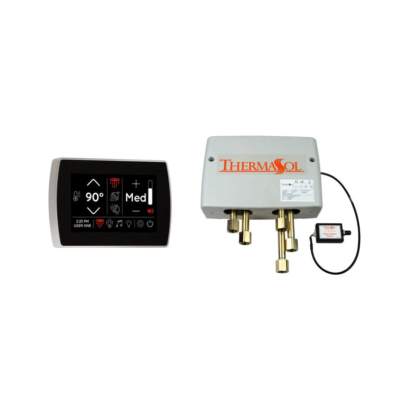 ThermaSol SignaTouch 5-Inch Digital Shower Valve Control Package [DSP-SIGF] (SAK17542) by SAKSBY WHOLESALE