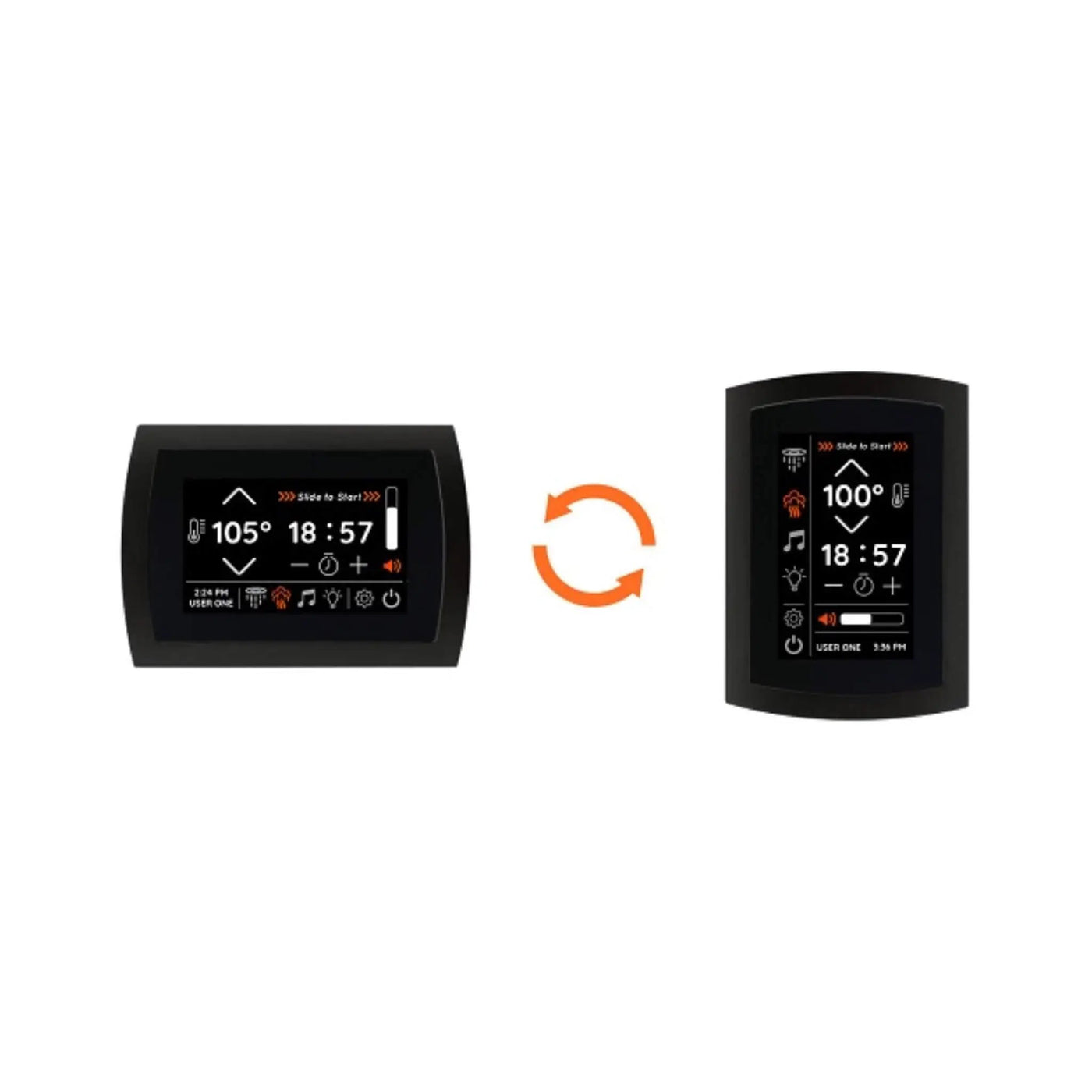 ThermaSol STC & HydroVive Wellness Shower Package With Digital Shower Valve (SAK40716) by SAKSBY WHOLESALE