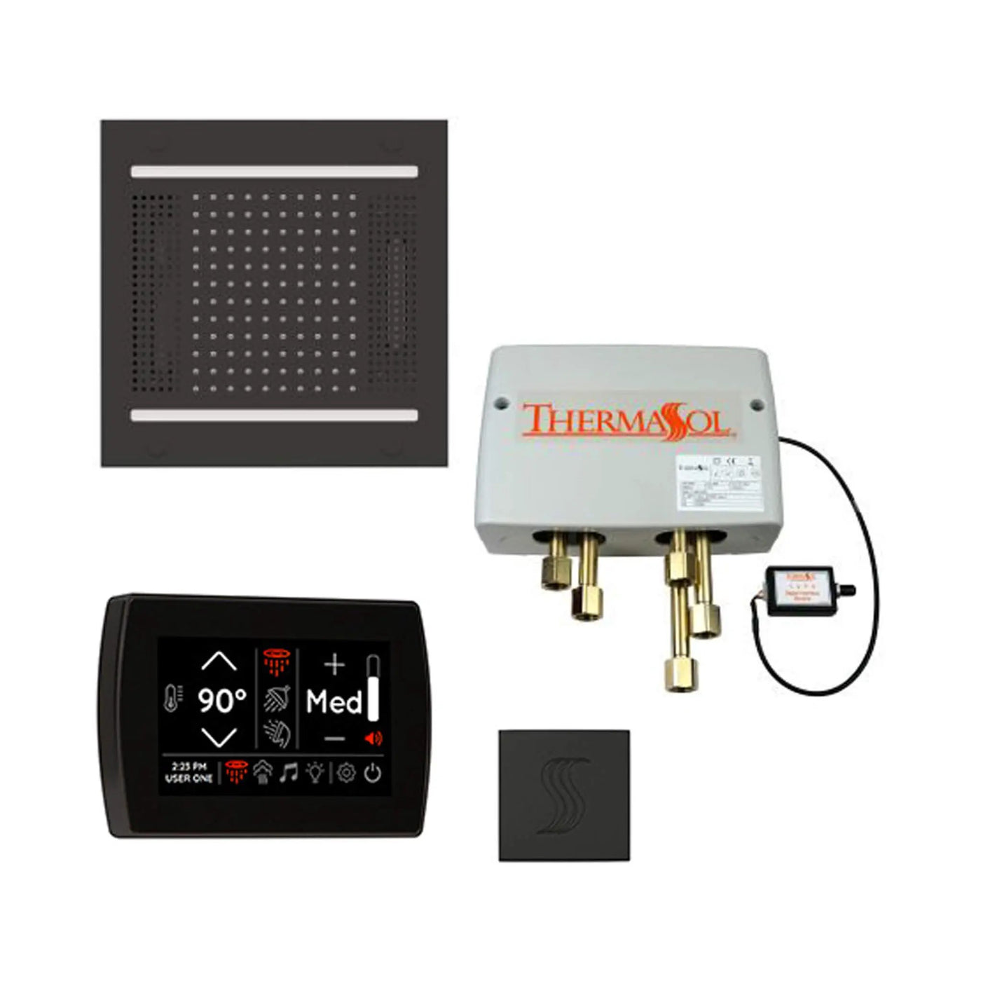 ThermaSol STC & HydroVive Total Wellness Package With Digital Shower Valve [TWPH] (SAK43412) by SAKSBY WHOLESALE