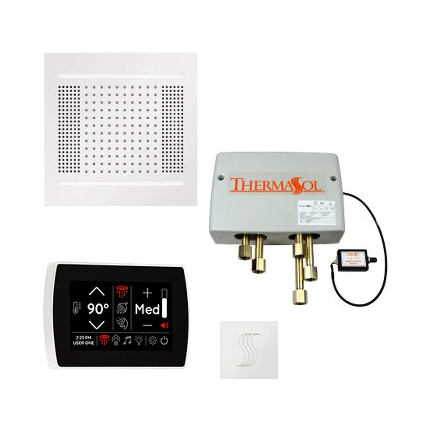 ThermaSol STC & HydroVive Total Wellness Package With Digital Shower Valve [TWPH] (SAK43412) by SAKSBY WHOLESALE