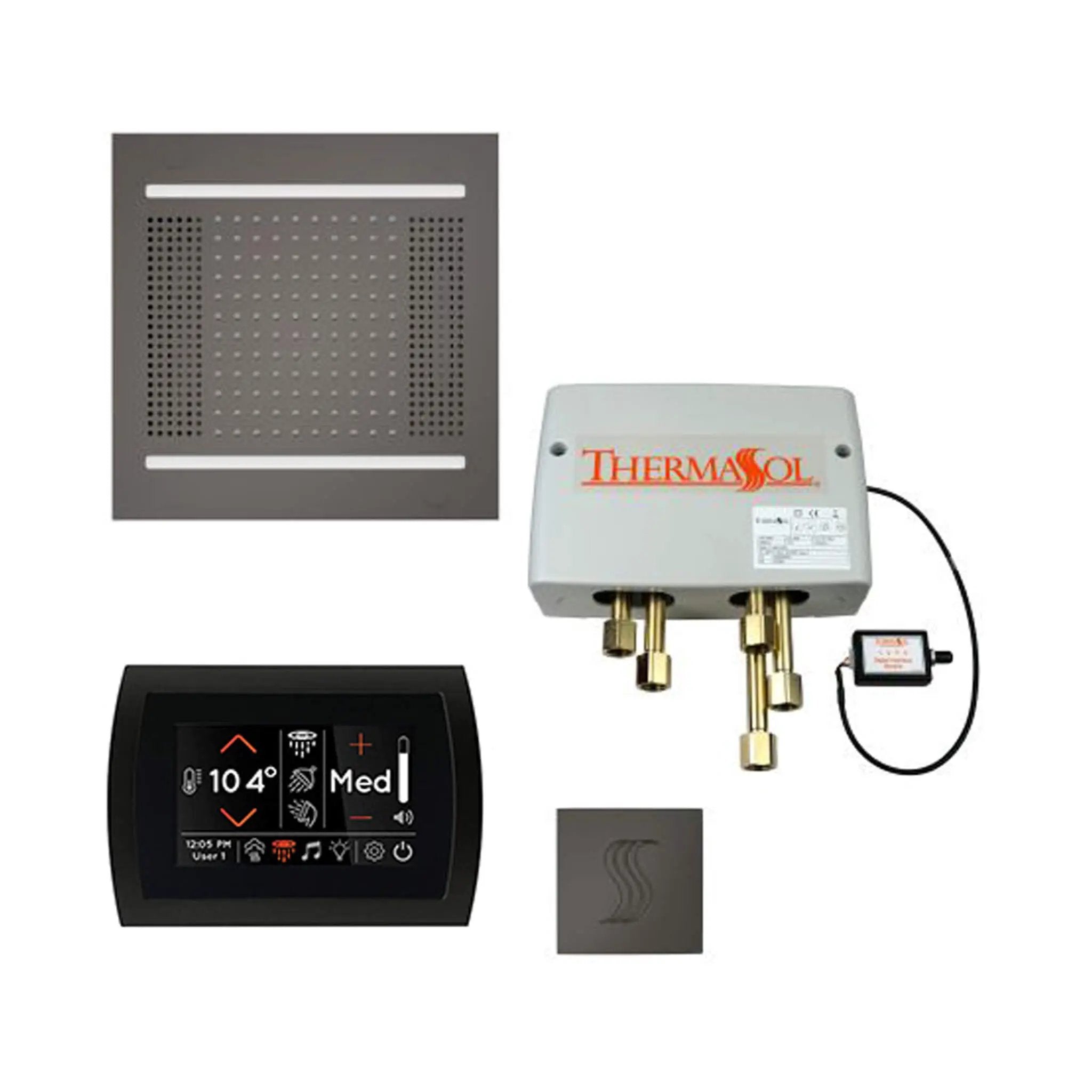 ThermaSol STC & HydroVive Total Wellness Package With Digital Shower Valve [TWPH] (SAK43412) by SAKSBY WHOLESALE