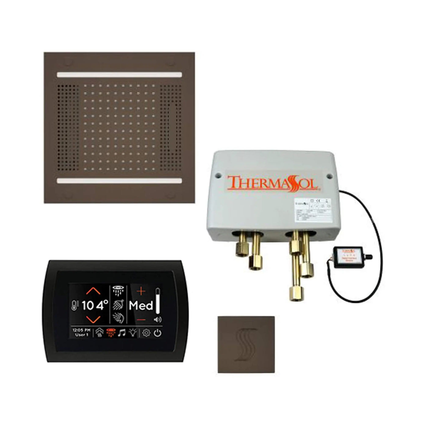 ThermaSol STC & HydroVive Total Wellness Package With Digital Shower Valve [TWPH] (SAK43412) by SAKSBY WHOLESALE