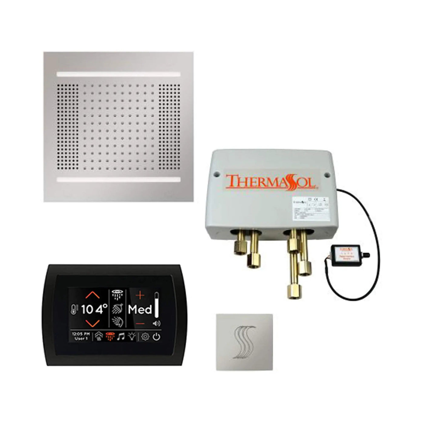 ThermaSol STC & HydroVive Total Wellness Package With Digital Shower Valve [TWPH] (SAK43412) by SAKSBY WHOLESALE