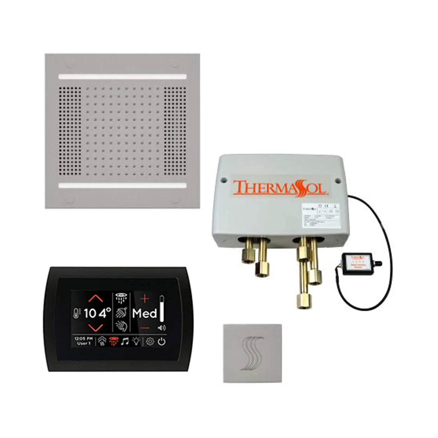 ThermaSol STC & HydroVive Total Wellness Package With Digital Shower Valve [TWPH] (SAK43412) by SAKSBY WHOLESALE