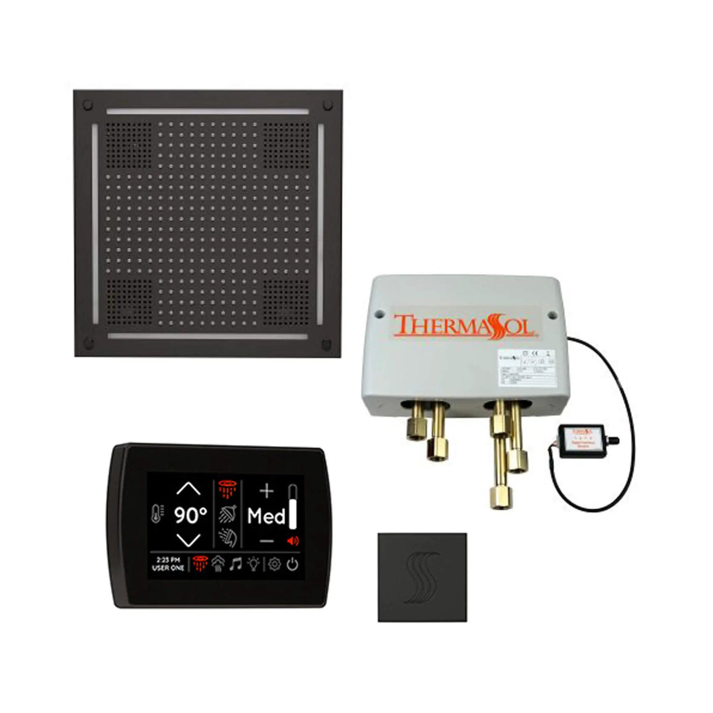 ThermaSol STC & HydroVive Total Wellness Package With Digital Shower Valve [TWPH] (SAK43412) by SAKSBY WHOLESALE