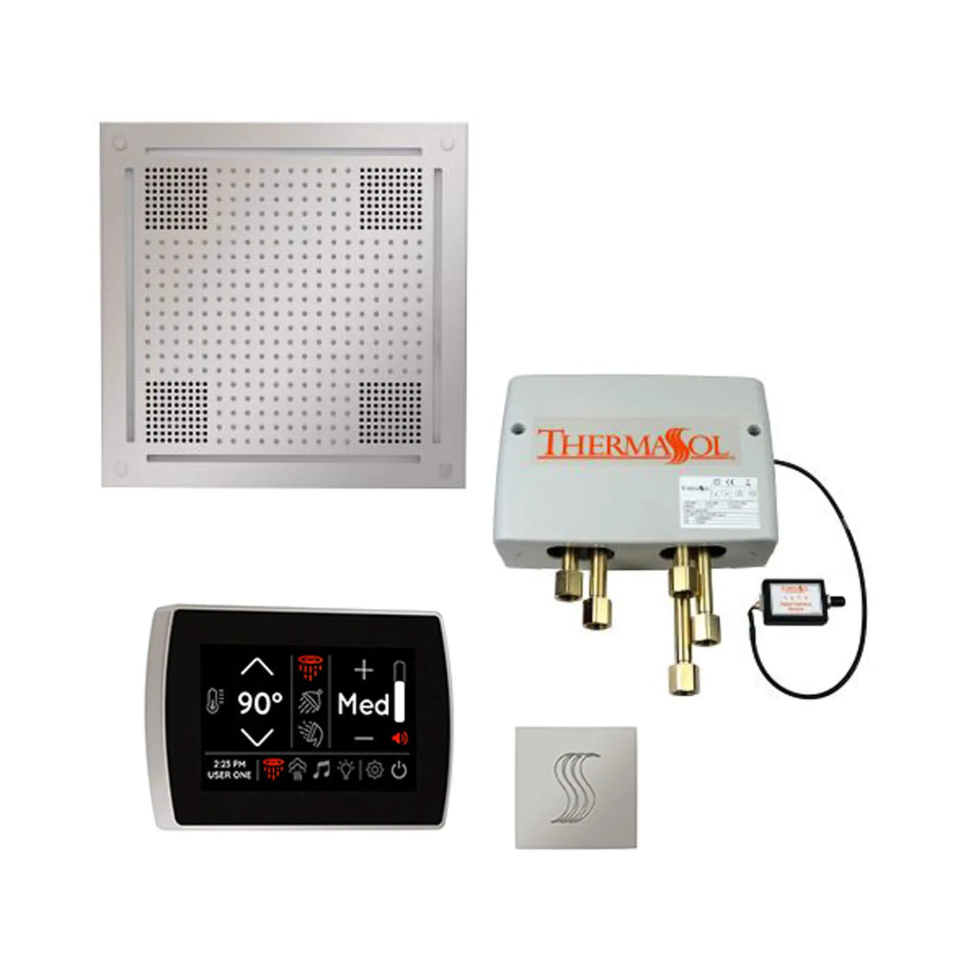 ThermaSol STC & HydroVive Total Wellness Package With Digital Shower Valve [TWPH] (SAK43412) by SAKSBY WHOLESALE