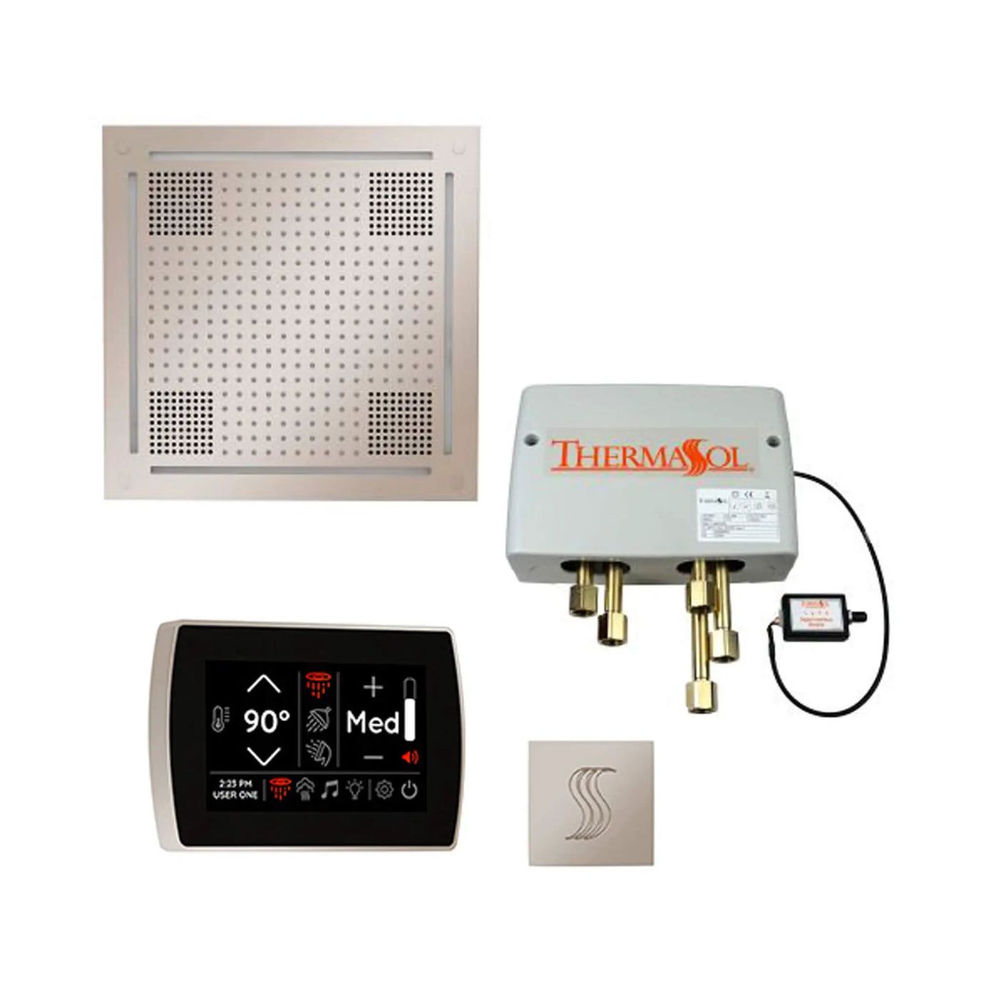 ThermaSol STC & HydroVive Total Wellness Package With Digital Shower Valve [TWPH] (SAK43412) by SAKSBY WHOLESALE