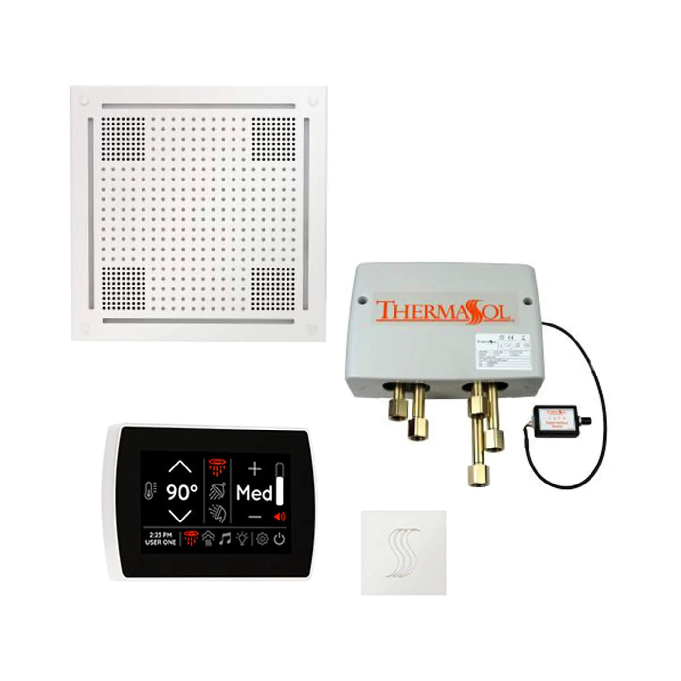 ThermaSol STC & HydroVive Total Wellness Package With Digital Shower Valve [TWPH] (SAK43412) by SAKSBY WHOLESALE