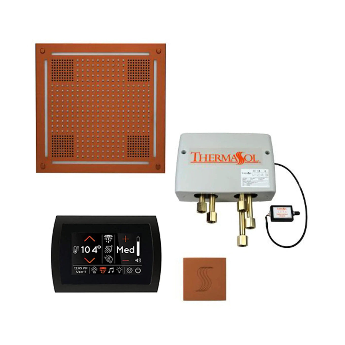 ThermaSol STC & HydroVive Total Wellness Package With Digital Shower Valve [TWPH] (SAK43412) by SAKSBY WHOLESALE
