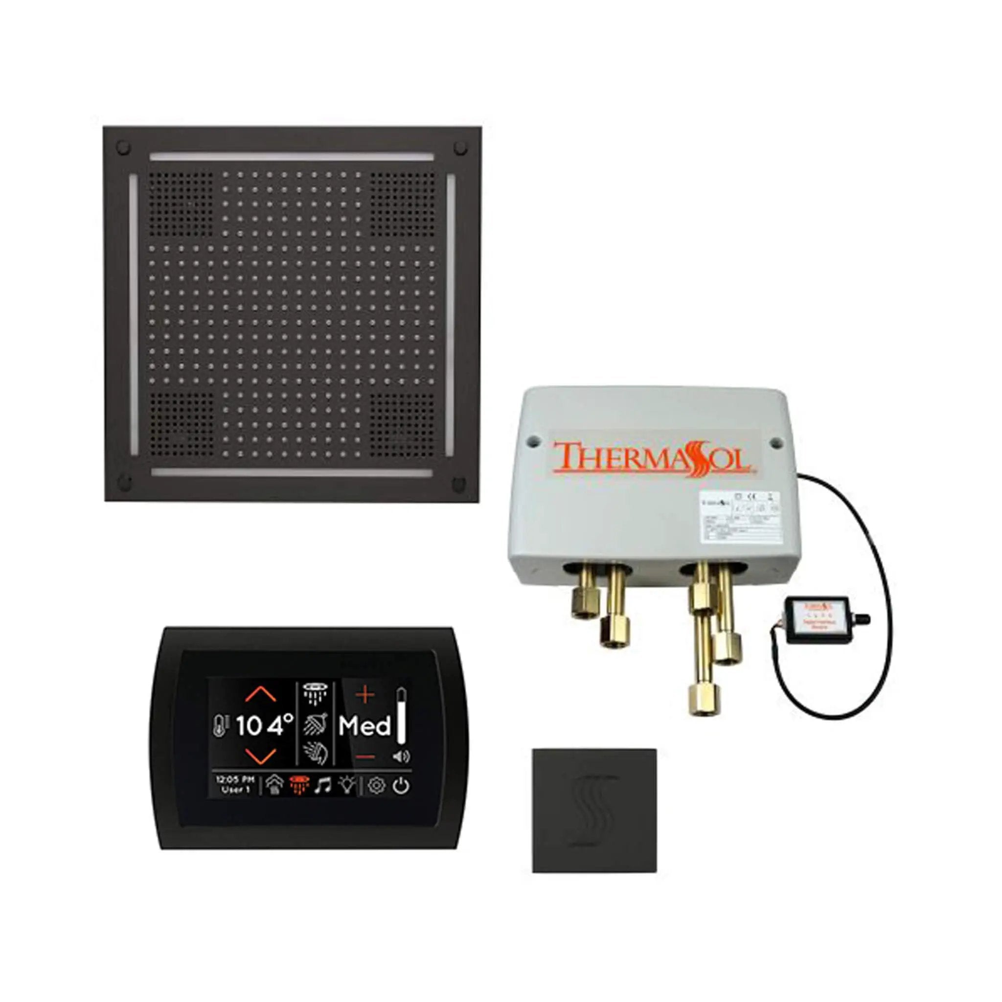 ThermaSol STC & HydroVive Total Wellness Package With Digital Shower Valve [TWPH] (SAK43412) by SAKSBY WHOLESALE