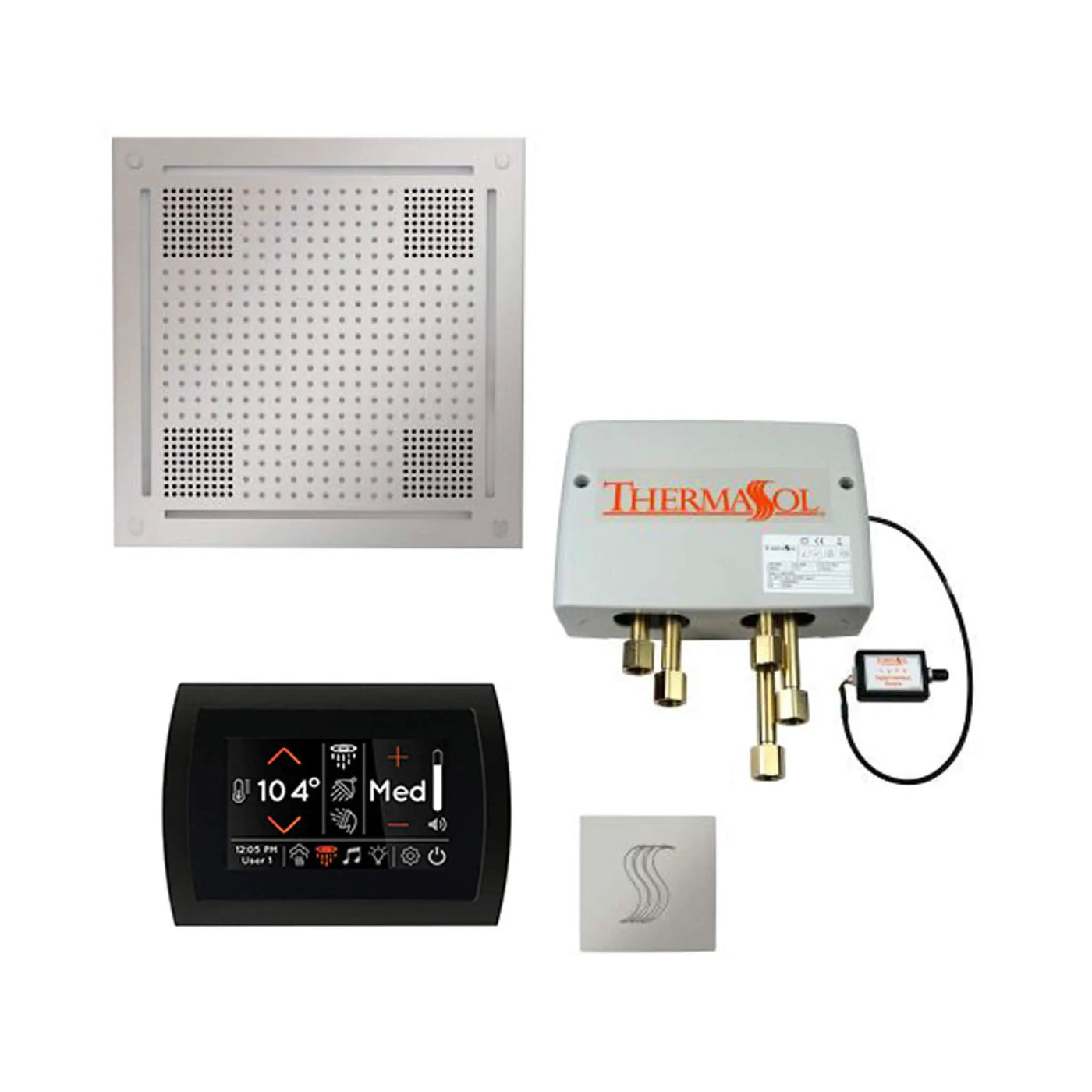 ThermaSol STC & HydroVive Total Wellness Package With Digital Shower Valve [TWPH] (SAK43412) by SAKSBY WHOLESALE
