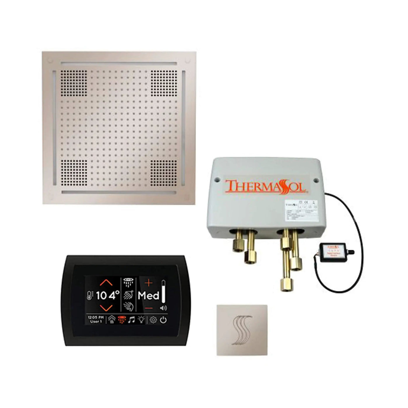 ThermaSol STC & HydroVive Total Wellness Package With Digital Shower Valve [TWPH] (SAK43412) by SAKSBY WHOLESALE