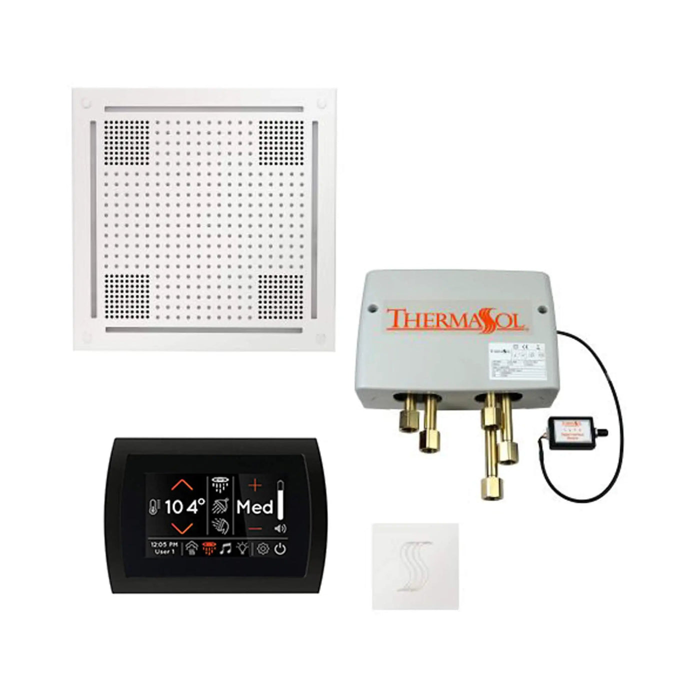 ThermaSol STC & HydroVive Total Wellness Package With Digital Shower Valve [TWPH] (SAK43412) by SAKSBY WHOLESALE