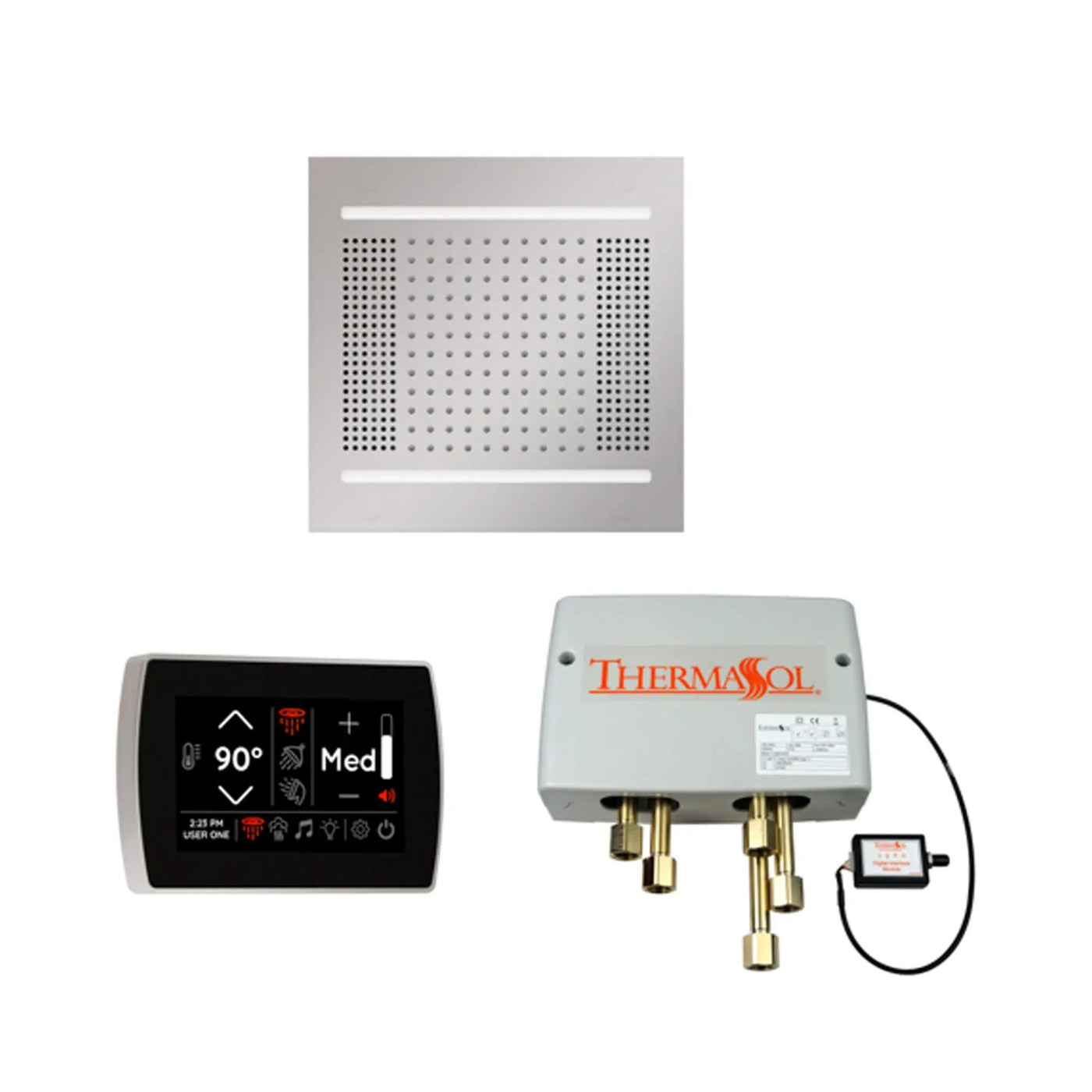 ThermaSol STC & HydroVive Wellness Shower Package With Digital Shower Valve (SAK40716) by SAKSBY WHOLESALE