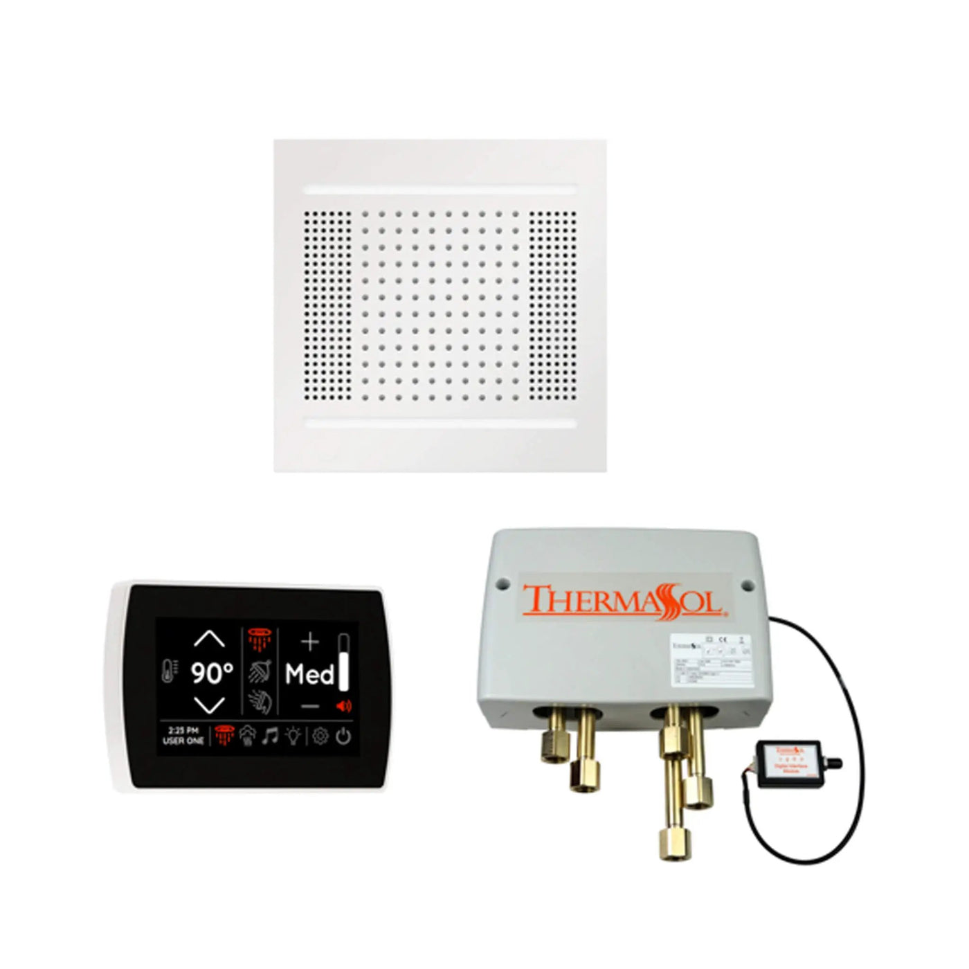 ThermaSol STC & HydroVive Wellness Shower Package With Digital Shower Valve (SAK40716) by SAKSBY WHOLESALE
