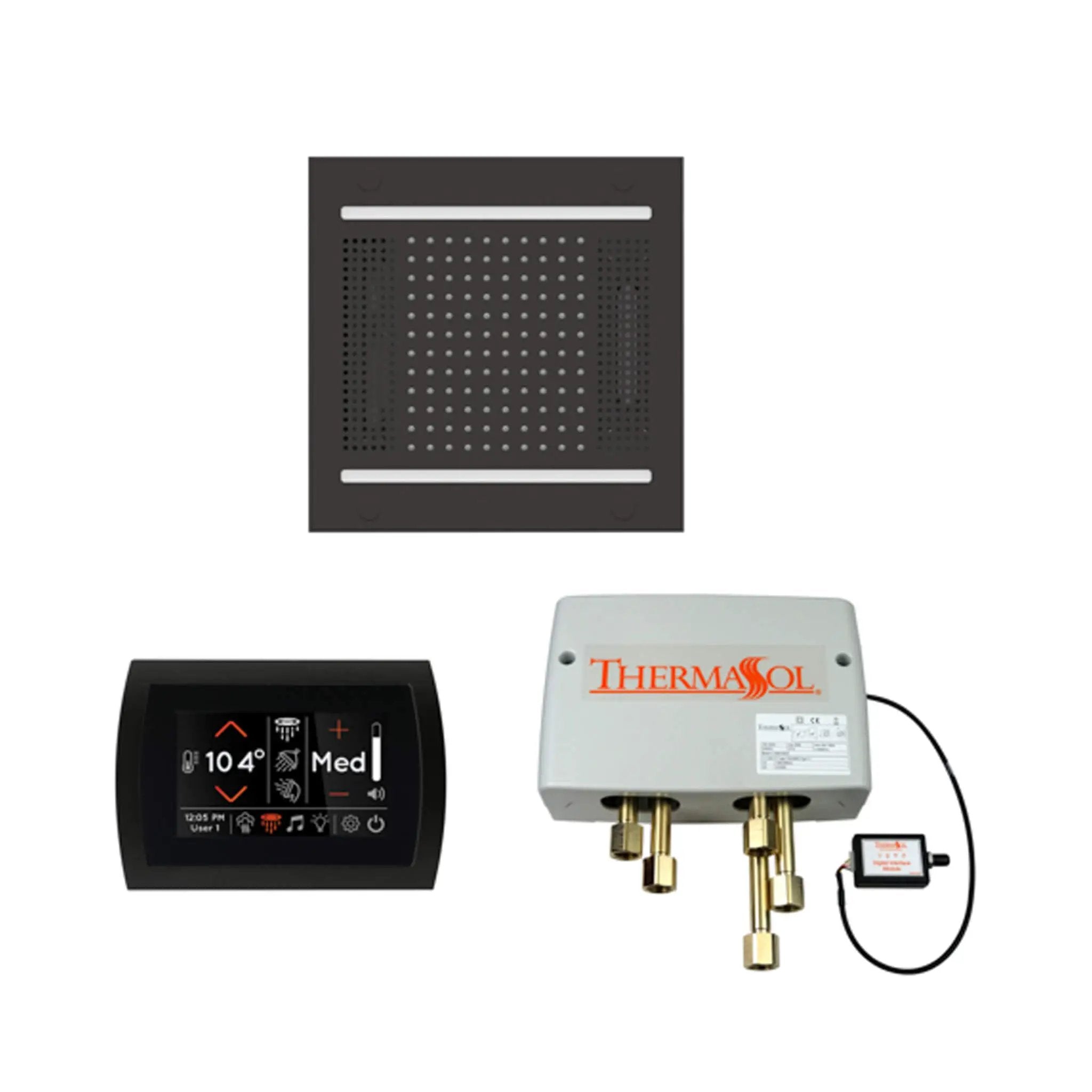 ThermaSol STC & HydroVive Wellness Shower Package With Digital Shower Valve (SAK40716) by SAKSBY WHOLESALE