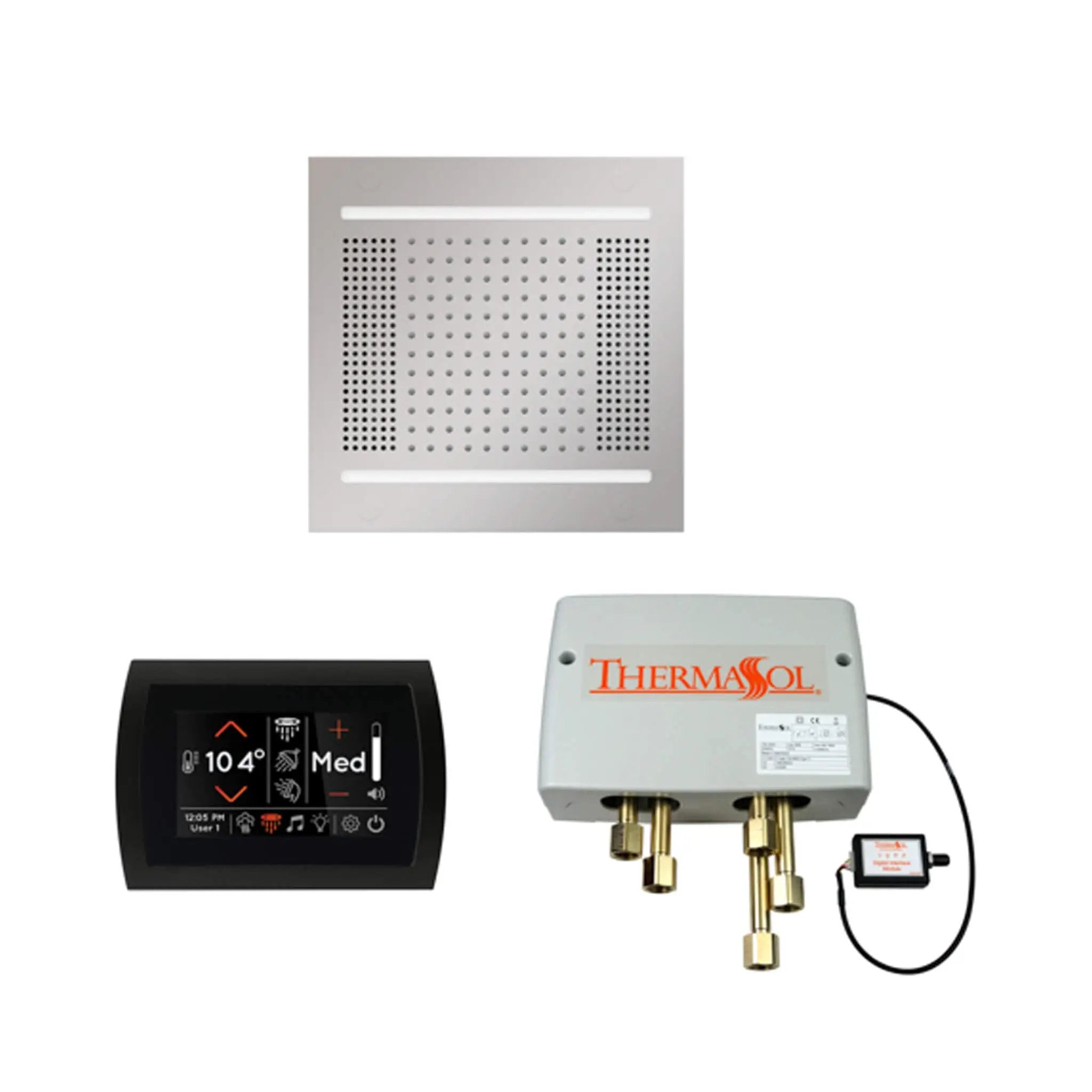 ThermaSol STC & HydroVive Wellness Shower Package With Digital Shower Valve (SAK40716) by SAKSBY WHOLESALE