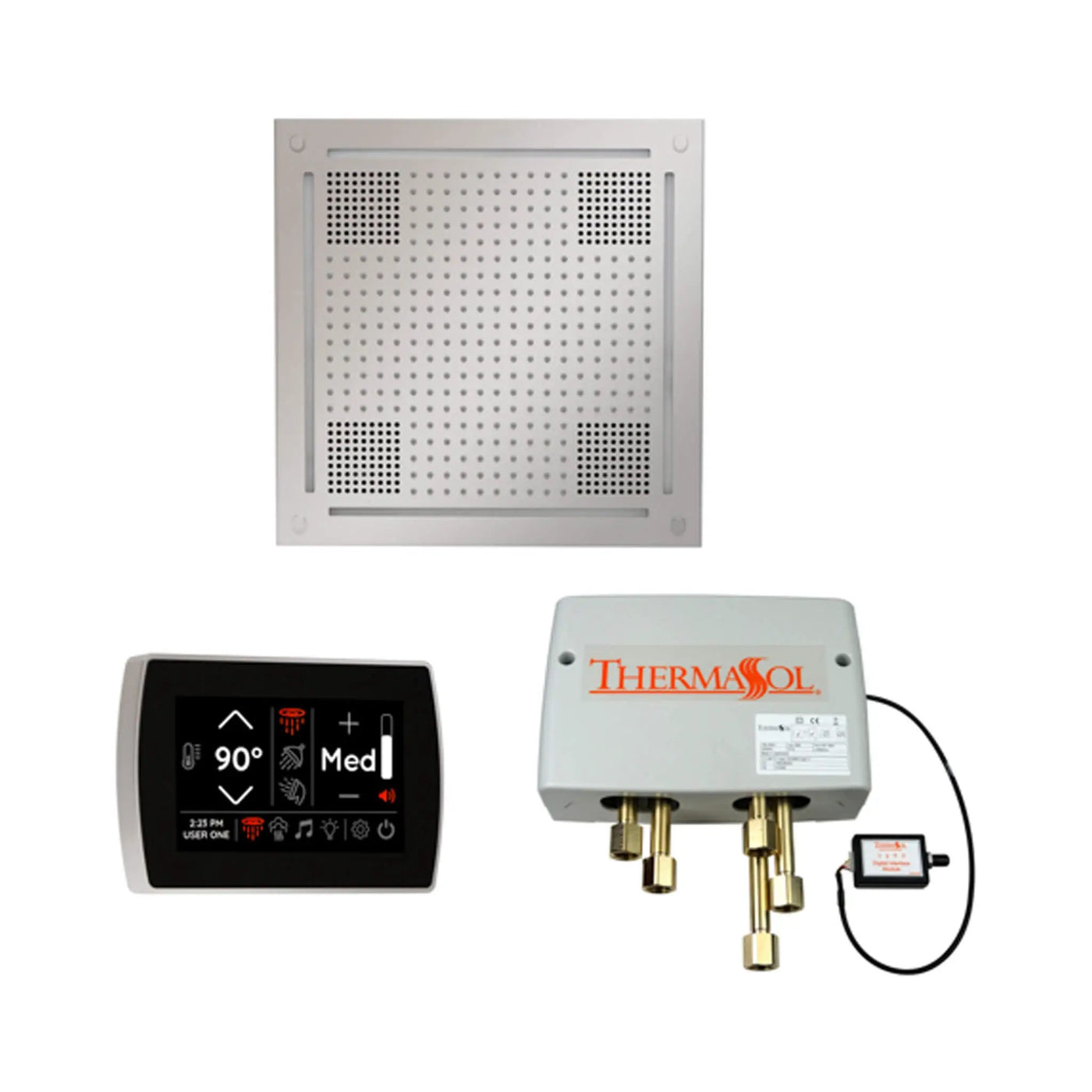 ThermaSol STC & HydroVive Wellness Shower Package With Digital Shower Valve (SAK40716) by SAKSBY WHOLESALE