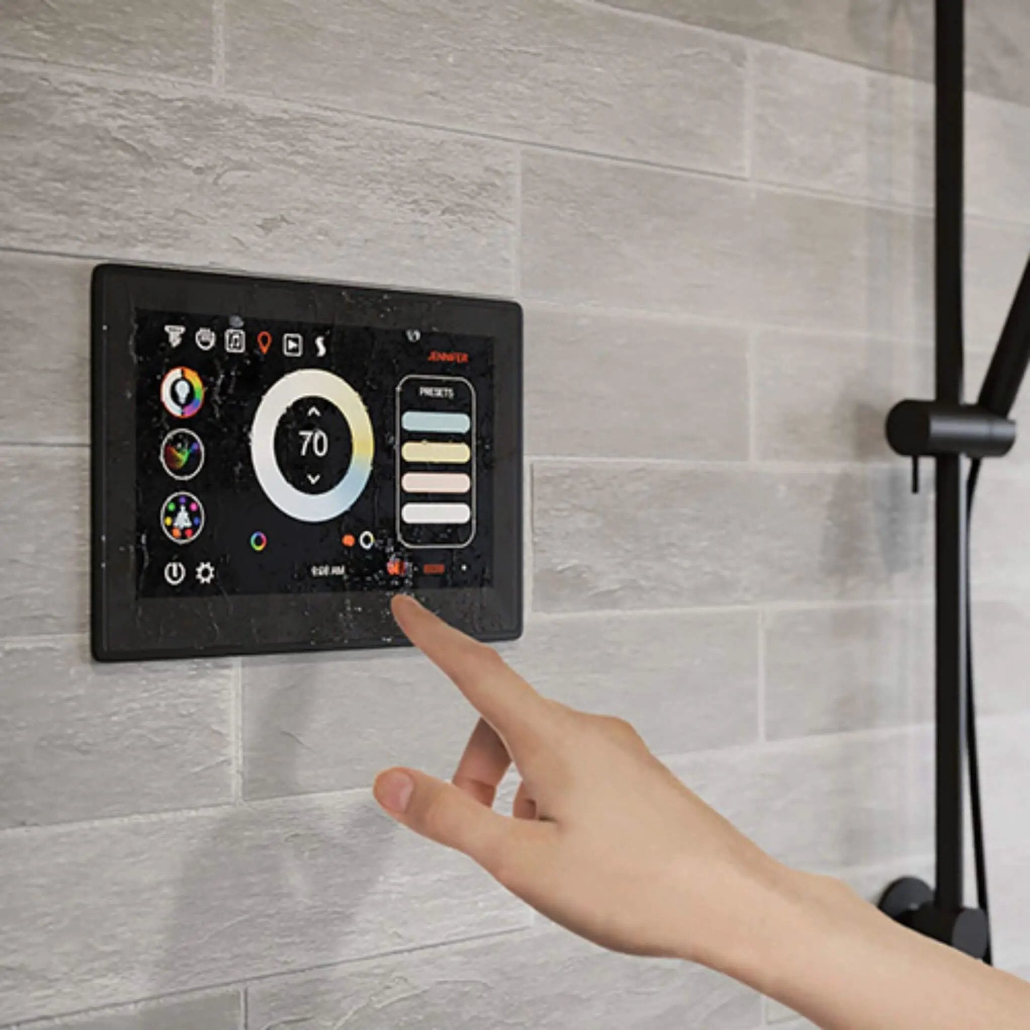 ThermaSol ThermaTouch 10-Inch Round Steam Shower Control Kit [TT10-SVRD] (SAK70519) by SAKSBY WHOLESALE