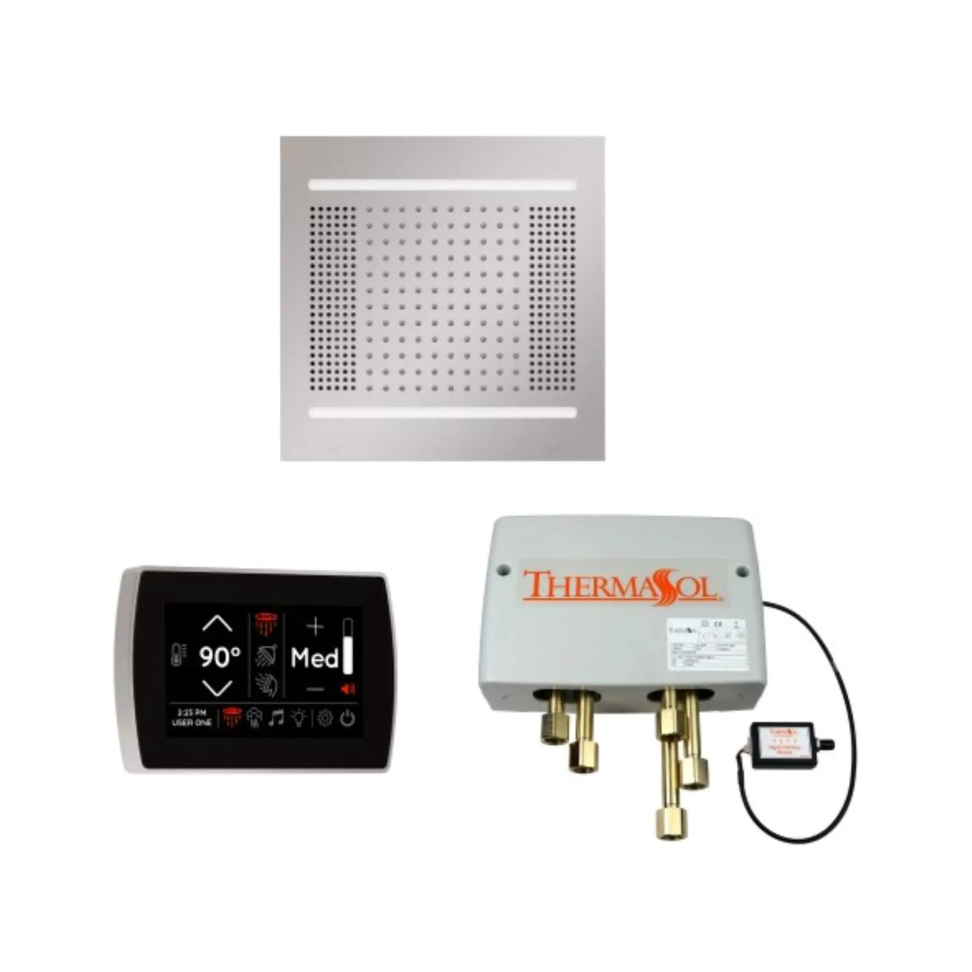 ThermaSol STC & HydroVive Wellness Shower Package With Digital Shower Valve (SAK40716) by SAKSBY WHOLESALE