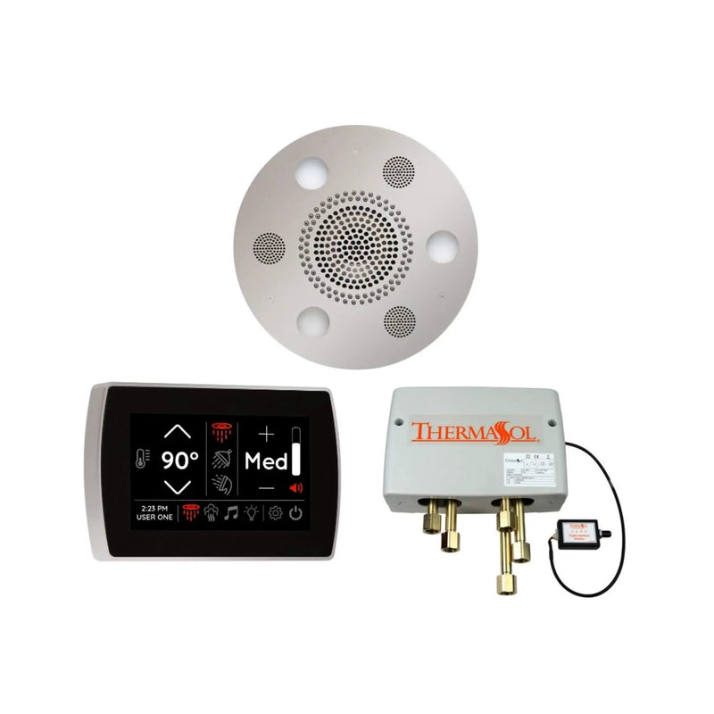 ThermaSol Wellness Shower Control Package With 200 Luminous LED Lights [WSPSR] (SAK20105) by SAKSBY WHOLESALE