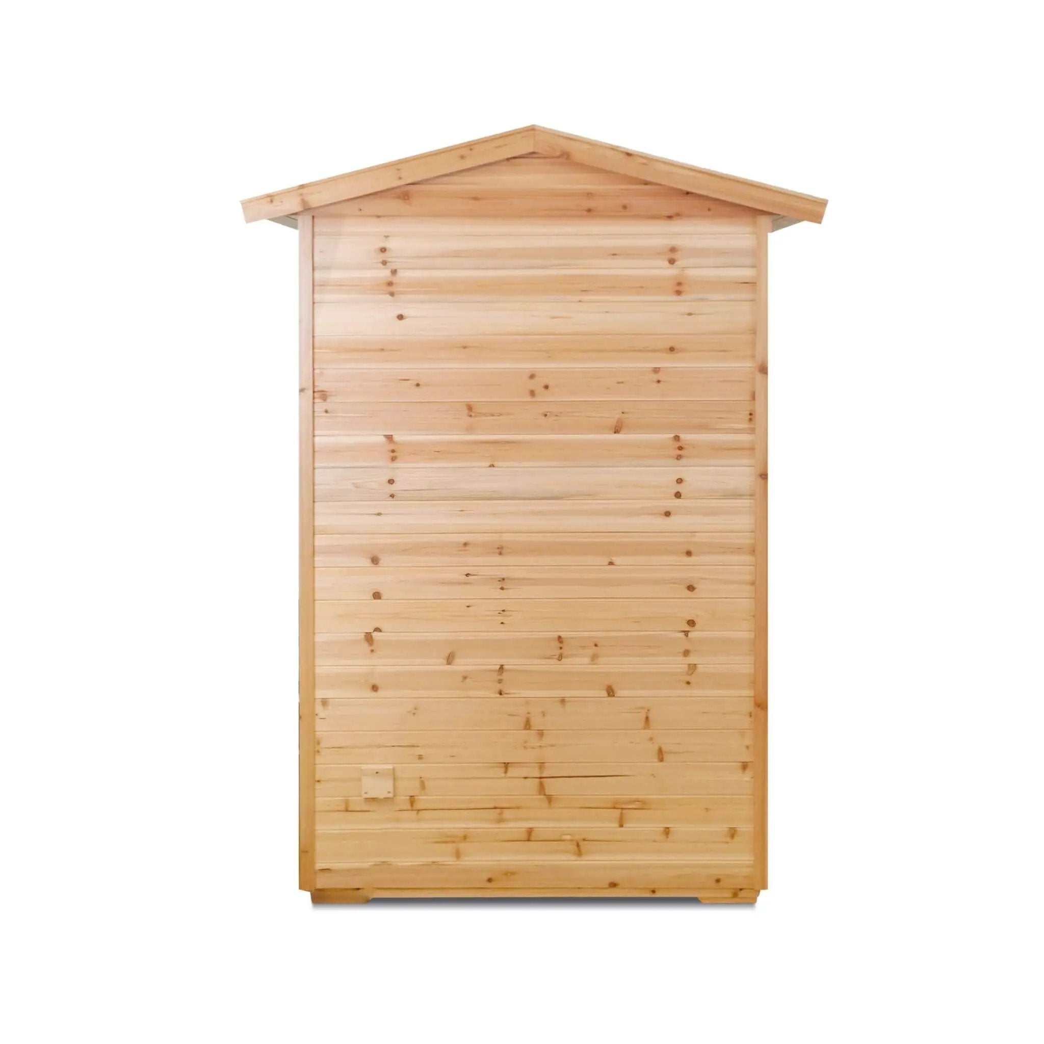 Thermora Vexa 2-Person Outdoor Infrared Sauna With Bluetooth Audio And LED Lighting (SAK28694) by SAKSBY WHOLESALE