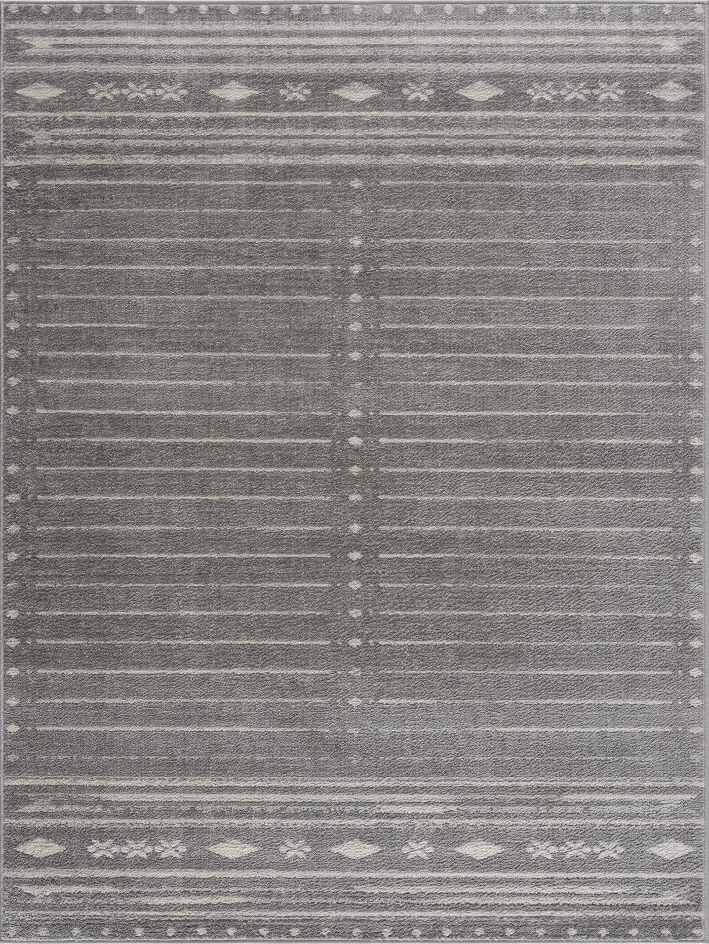 Tigri Aztec Ivory & Gray 2324 Area Rug - Clearance by Boutique Rugs