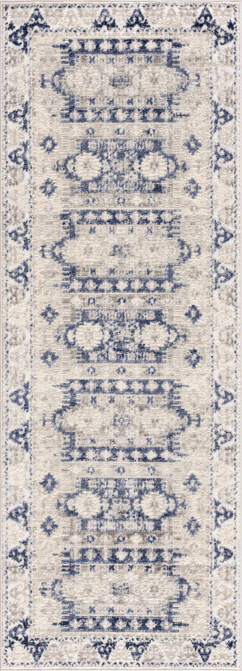 Bindi Navy Area Rug - Clearance by Boutique Rugs