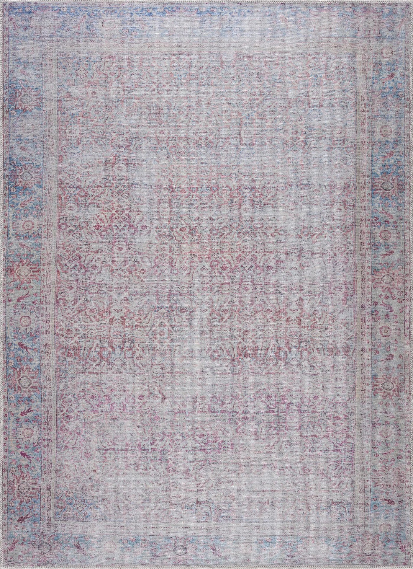 Dare Distressed Washable Rug - Clearance by Boutique Rugs