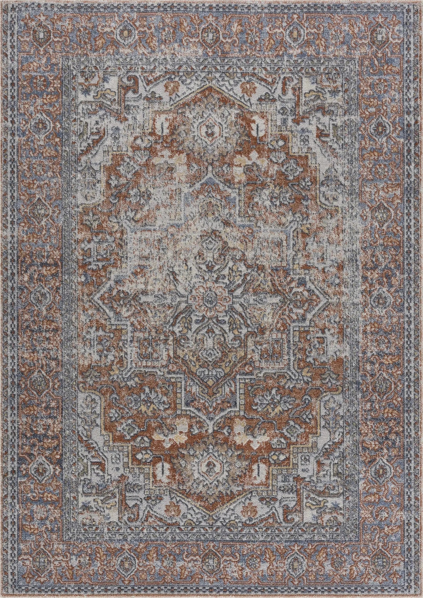 Aila Traditional Design Washable Rug - Clearance by Boutique Rugs