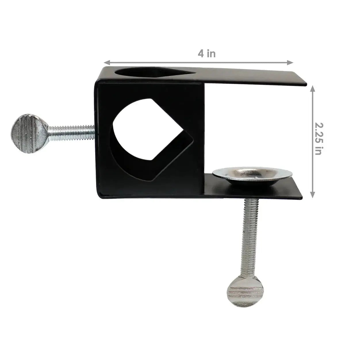 Threshold Deck Torch Clamp,For Pathway Lights -2 Pack [Aluminum] by Outdoor Solar Outlet